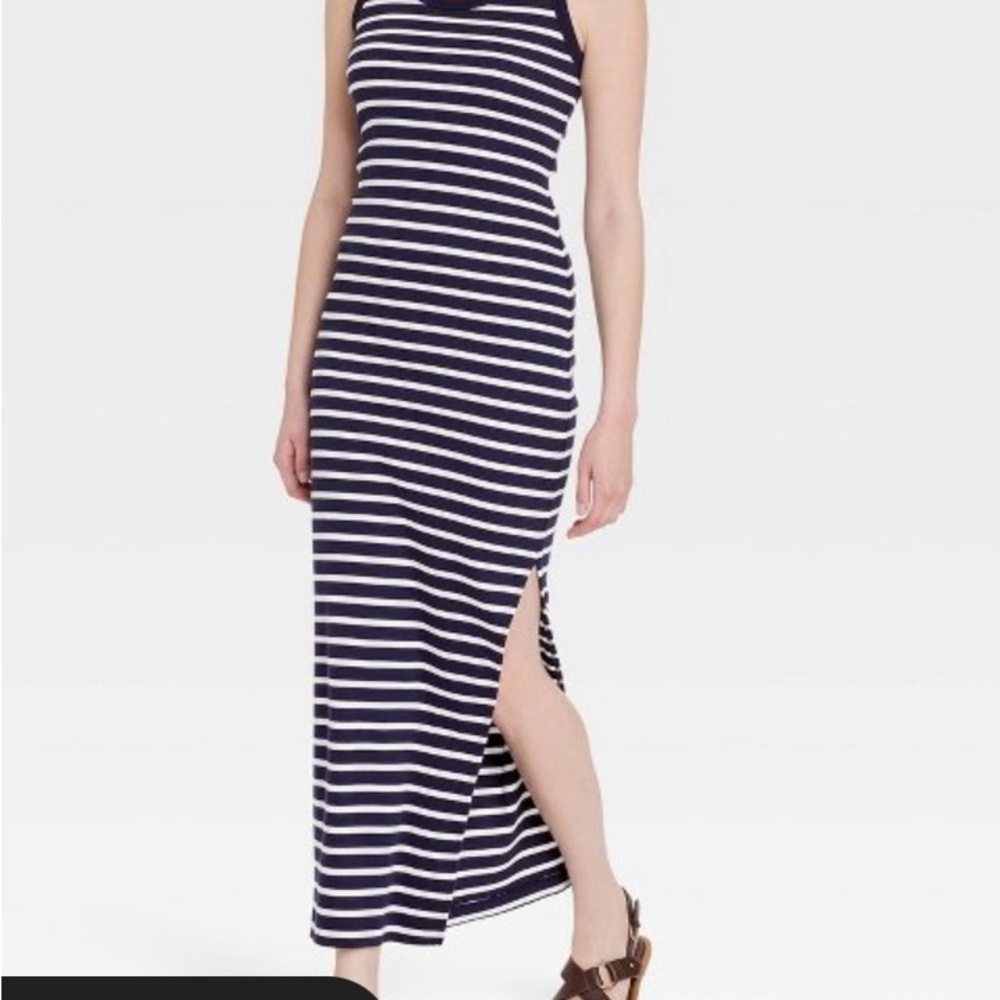 Universal Thread Navy Stripe Maxi Size XS